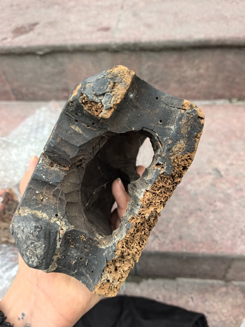 古玩雜項文官木雕造像真品鑒賞圖