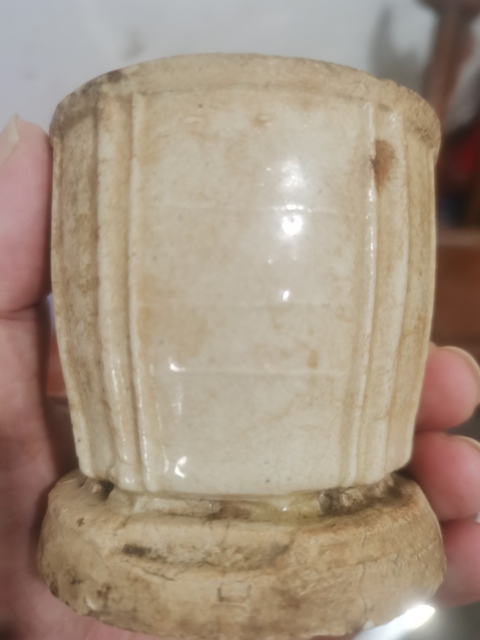 古玩陶瓷影青釉谷倉真品鑒賞圖