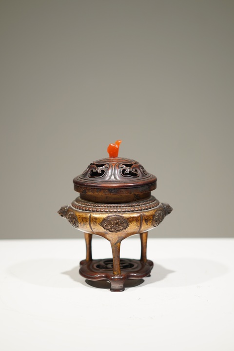 古玩銅器熏爐真品鑒賞圖