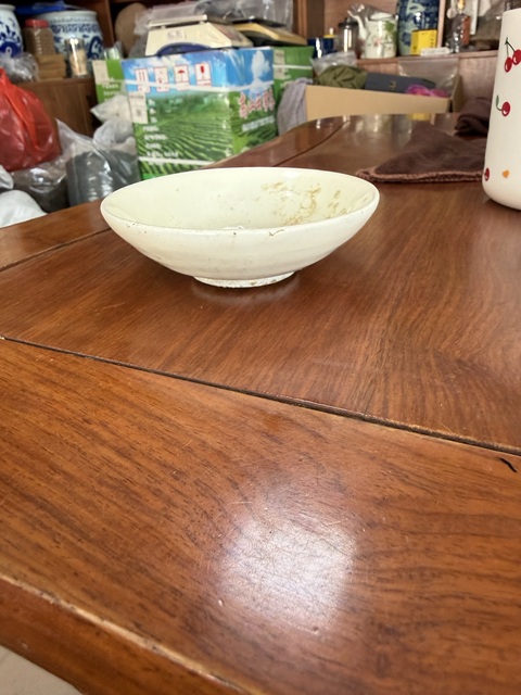 古玩陶瓷白耀州茶盞真品鑒賞圖