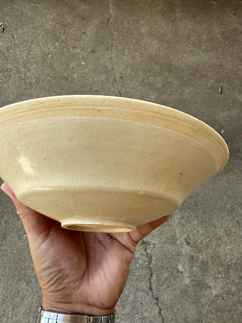 古玩陶瓷南定刻花折腰盤真品鑒賞圖