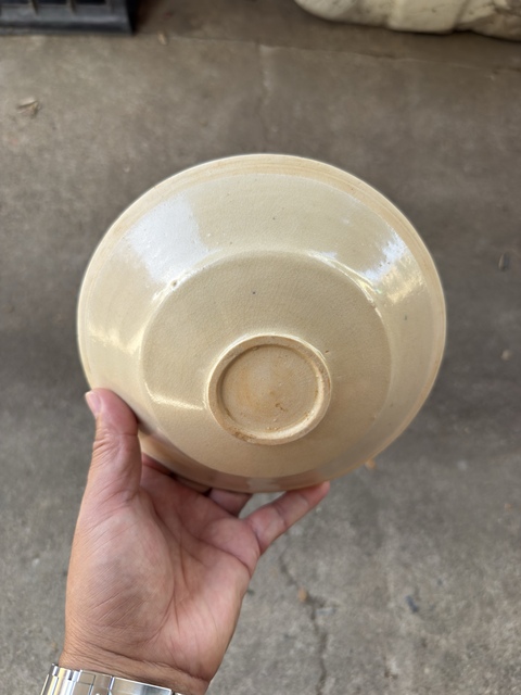 古玩陶瓷南定刻花折腰盤真品鑒賞圖