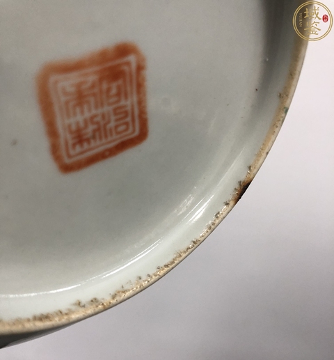 古玩陶瓷同治·粉彩福祿壽三星人物紋盤拍賣，當(dāng)前價格1699元