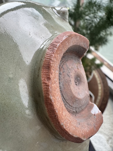 古玩陶瓷龍泉窯青釉香爐標本真品鑒賞圖