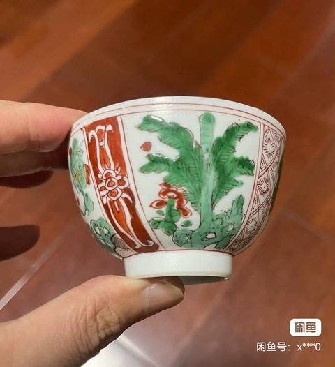 古玩陶瓷杯子（建議上手）真品鑒賞圖