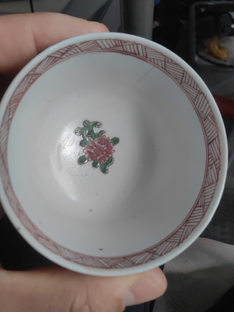 古玩陶瓷杯子（建議上手）真品鑒賞圖