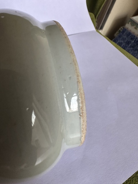 古玩陶瓷青白釉蓋缸真品鑒賞圖