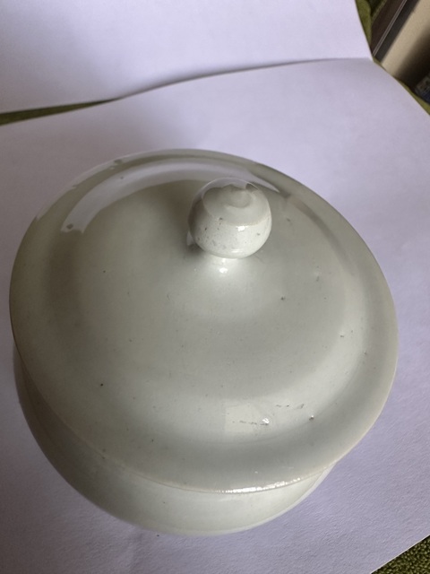 古玩陶瓷青白釉蓋缸真品鑒賞圖