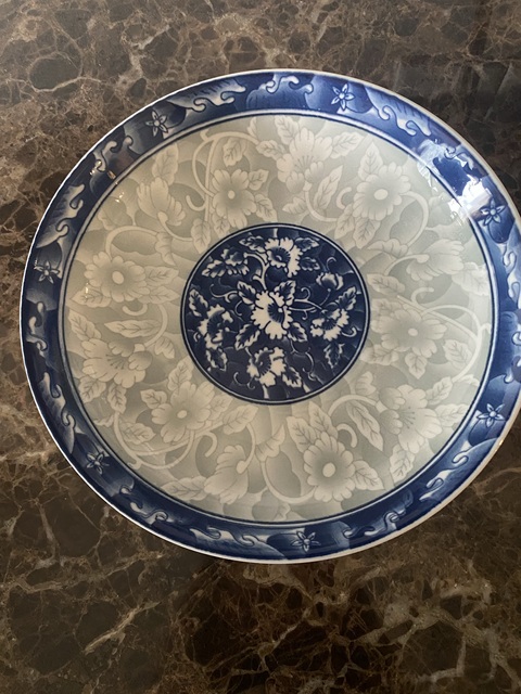 古玩陶瓷花卉紋盤拍賣，當前價格14800元