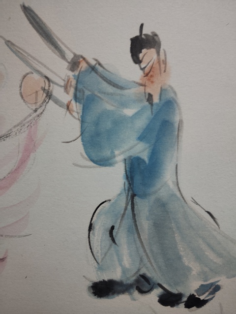 古玩字畫高馬得戲劇人物真品鑒賞圖