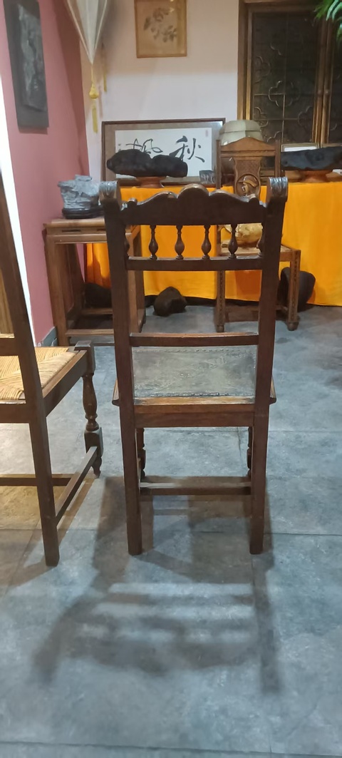 古玩雜項靠背椅真品鑒賞圖