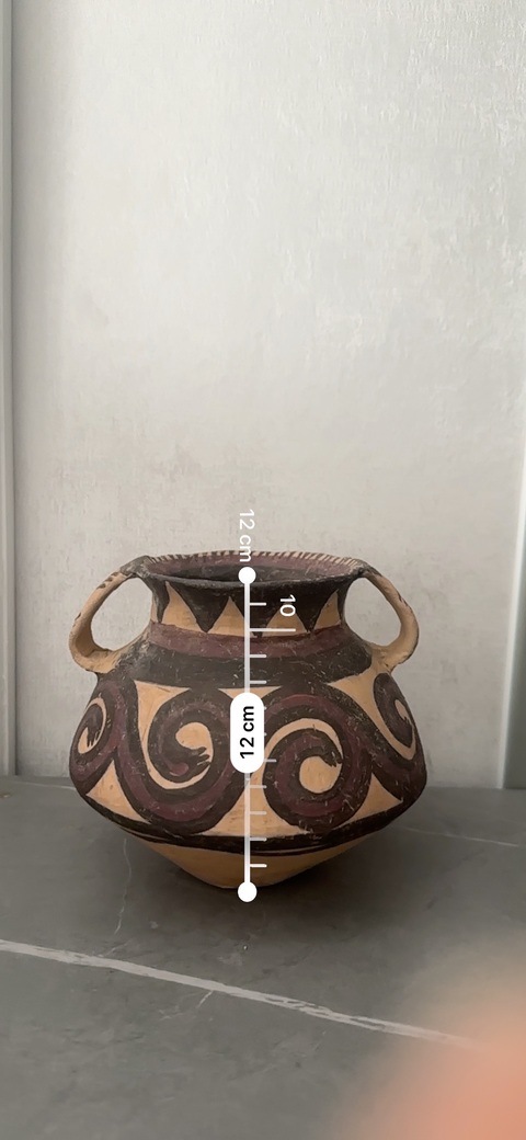 古玩陶瓷館藏級珍品馬家窯·馬廠類型雙系罐拍賣，當前價格5800元