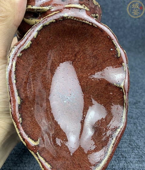 古玩陶瓷創匯·紅釉瑞獸洗 真品鑒賞圖