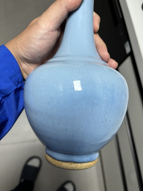 古玩陶瓷長頸瓶真品鑒賞圖