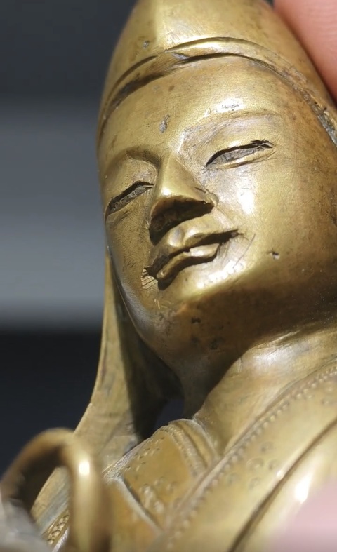 古玩銅器造像真品鑒賞圖