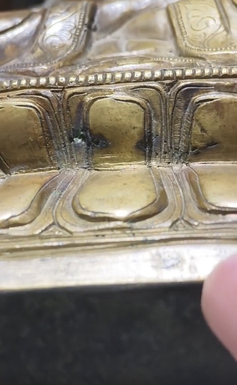 古玩銅器造像真品鑒賞圖