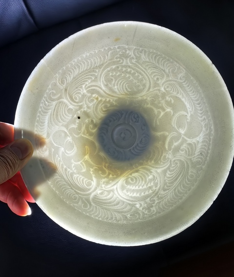 古玩陶瓷湖田窯娃娃大碗拍賣，當(dāng)前價(jià)格12000元