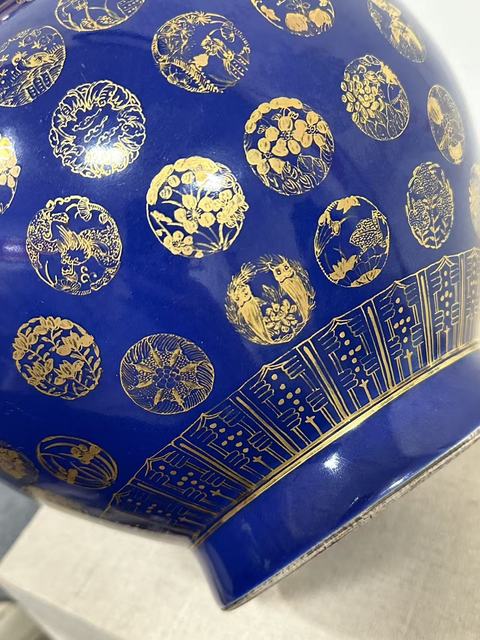 古玩陶瓷賞瓶真品鑒賞圖