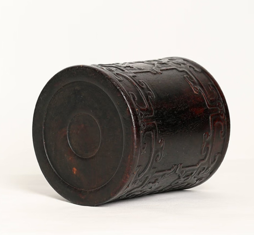 古玩雜項筆筒真品鑒賞圖