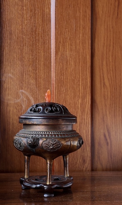 古玩銅器熏爐真品鑒賞圖