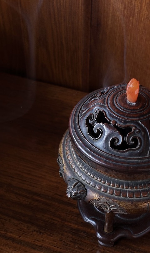 古玩銅器熏爐真品鑒賞圖