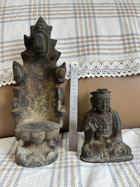 古玩銅器造像真品鑒賞圖