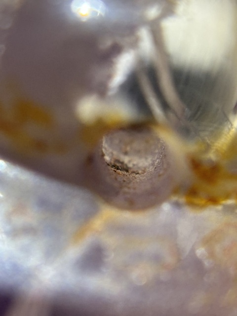 古玩玉器紫水晶雕“印章”真品鑒賞圖