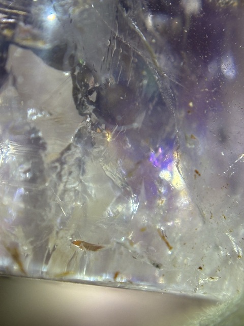 古玩玉器紫水晶雕“印章”真品鑒賞圖