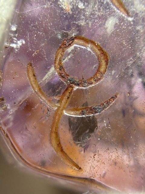 古玩玉器紫水晶雕“印章”真品鑒賞圖