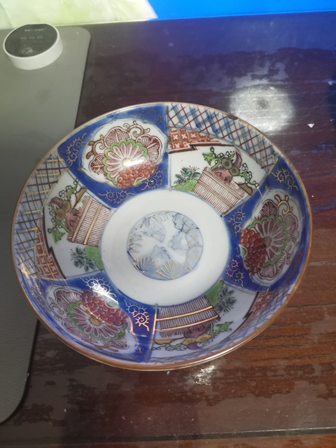 古玩陶瓷青花加彩碗拍賣，當(dāng)前價(jià)格388元