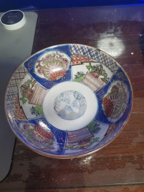 古玩陶瓷青花加彩碗拍賣，當(dāng)前價(jià)格388元