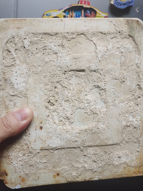 古玩陶瓷青花山水人物紋瓷板真品鑒賞圖