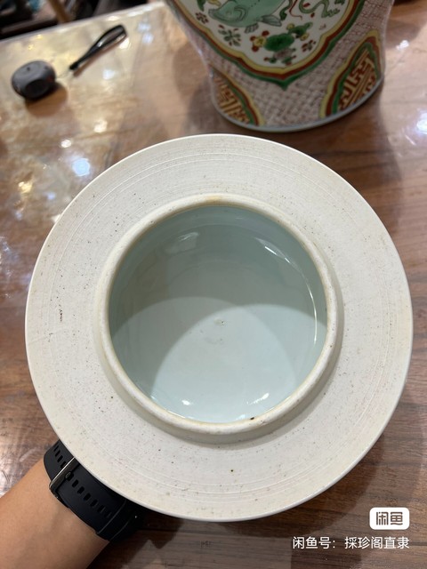 古玩陶瓷魚藻紋將軍罐真品鑒賞圖