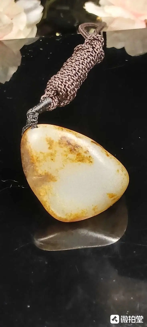 古玩玉器和田玉籽料原石真品鑒賞圖