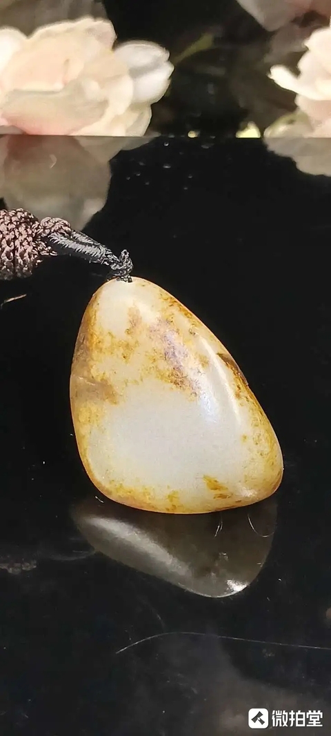 古玩玉器和田玉籽料原石真品鑒賞圖