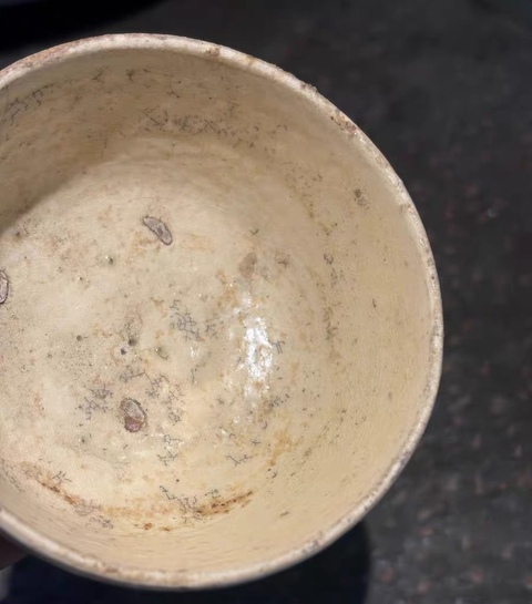 古玩陶瓷高足杯真品鑒賞圖