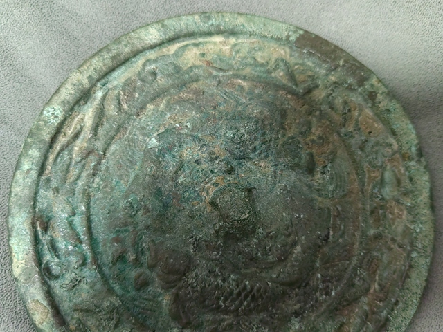 古玩銅器銅鏡真品鑒賞圖