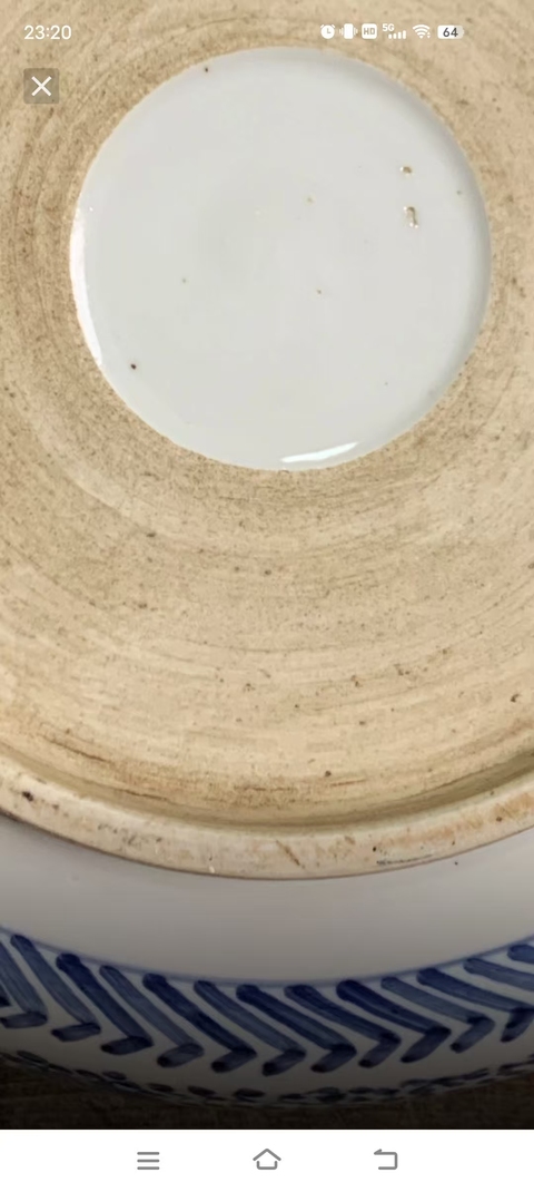 古玩陶瓷花卉紋青花香爐真品鑒賞圖