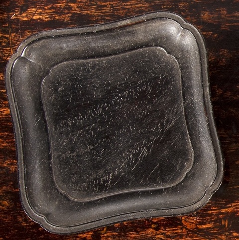 古玩雜項倭口茶盤真品鑒賞圖