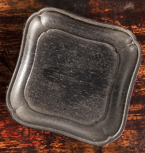 古玩雜項倭口茶盤真品鑒賞圖