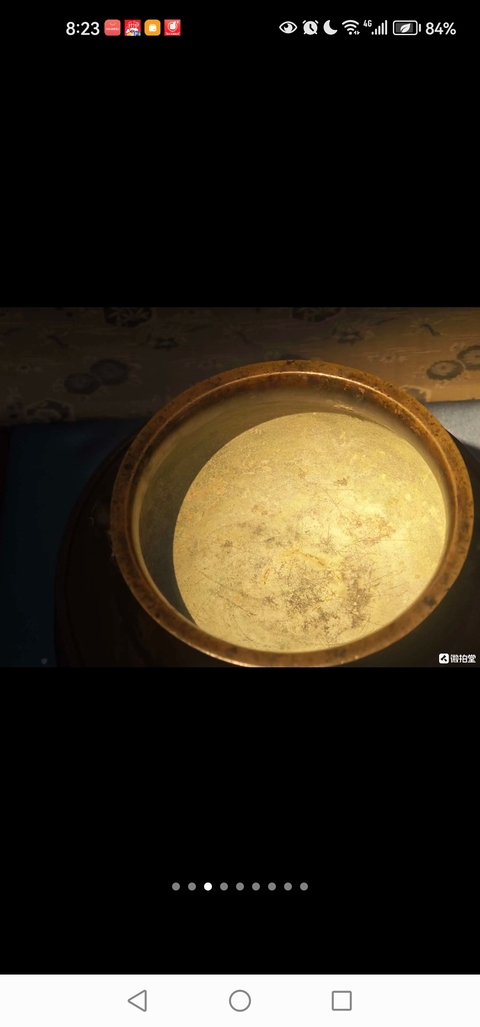 古玩銅器獅耳爐真品鑒賞圖