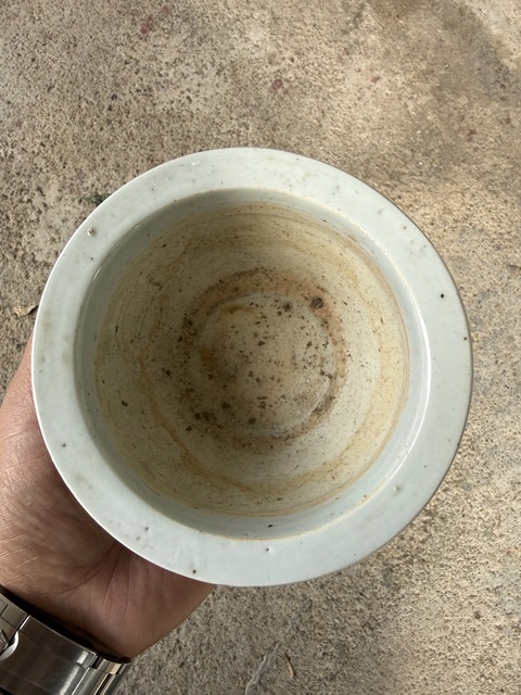 古玩陶瓷龍紋青花香爐真品鑒賞圖