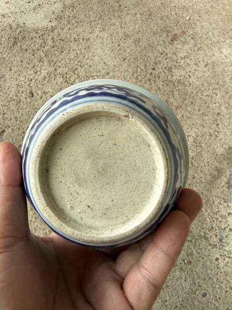 古玩陶瓷龍紋青花香爐真品鑒賞圖