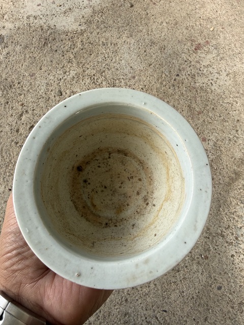 古玩陶瓷龍紋青花香爐真品鑒賞圖