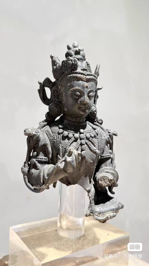 古玩銅器造像真品鑒賞圖