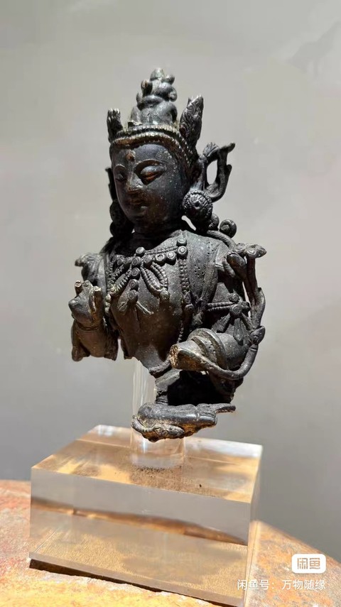 古玩銅器造像真品鑒賞圖