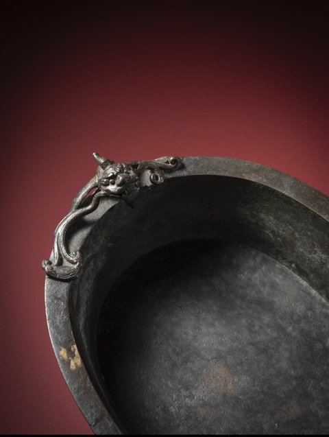 古玩銅器龍耳爐真品鑒賞圖