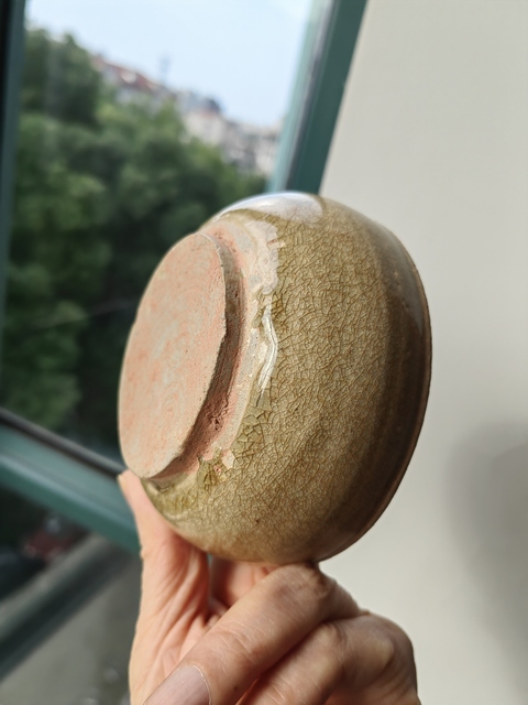 古玩陶瓷洪州窯青釉茶碗真品鑒賞圖