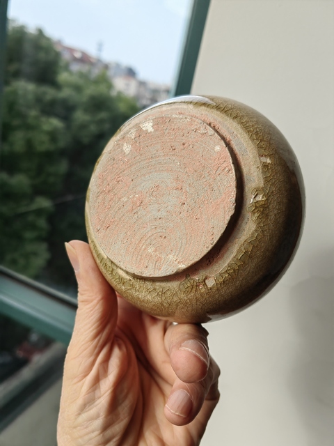 古玩陶瓷洪州窯青釉茶碗真品鑒賞圖