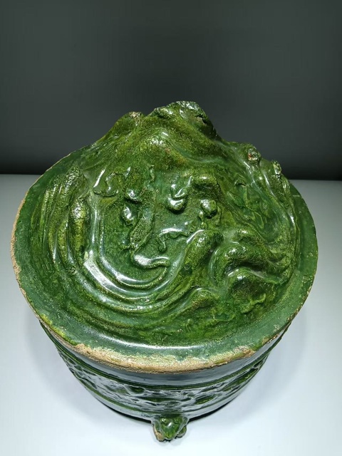 古玩陶瓷漢·博山奩拍賣，當(dāng)前價(jià)格6500元